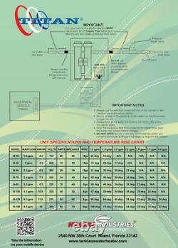 Radiateur D’eau Sans Réservoir Titan N120 Scr2, 11.8kw