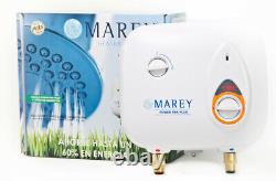 Rénové Marey Electric Pou Chauffe-eau Sans Réservoir Pp220 2.5gpm 220v 40 Amp