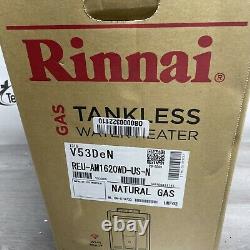 Rinnai V53den Chauffe-eau Extérieure Sans Réservoir Gaz Naturel 120,000 Btu (s-1a #734)