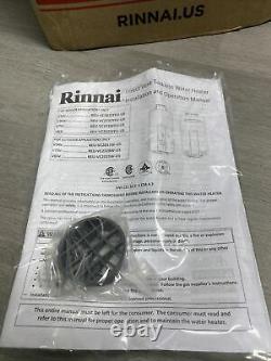Rinnai V65ip Chauffe-eau Intérieure Sans Réservoir Gaz Propane (s-11 #662)