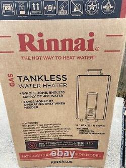 Rinnai V75in 7,5 Gpm Chauffe-eau Résidentielle Intérieure Sans Réservoir De Gaz Naturel