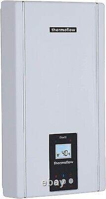 Rrp £165 Thermoflow Elex Electronic Tankless Water Heater Classe D'énergie A