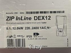 Zip Dex 12 Chauffe-eau Instantanée Multipoint Commercial 8-12kw Nouveau