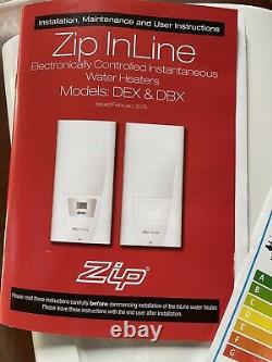 Zip Dex 3-phase Chauffe-eau Instantanée Multipoint Commercial 18-27kw Nouveau